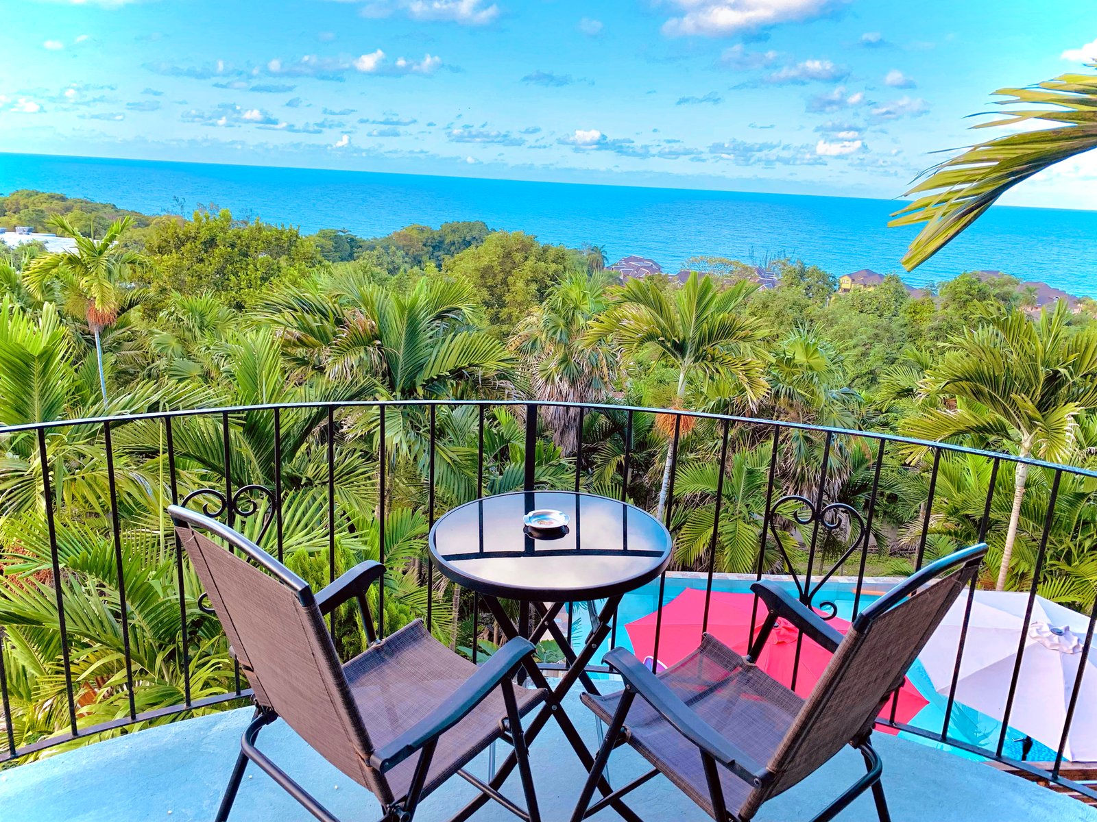 Ocean view from the Idyllic Ocean View Suite